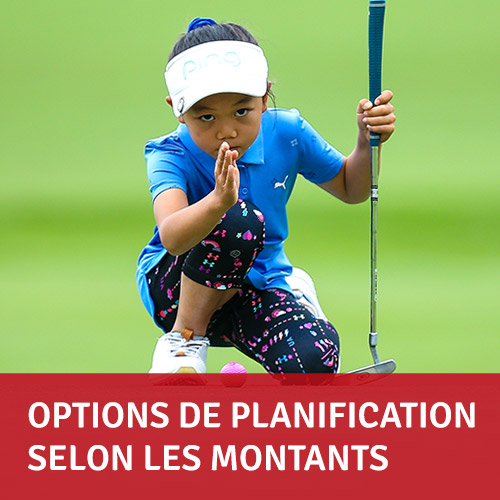 Options De Planification Selon Les Montants